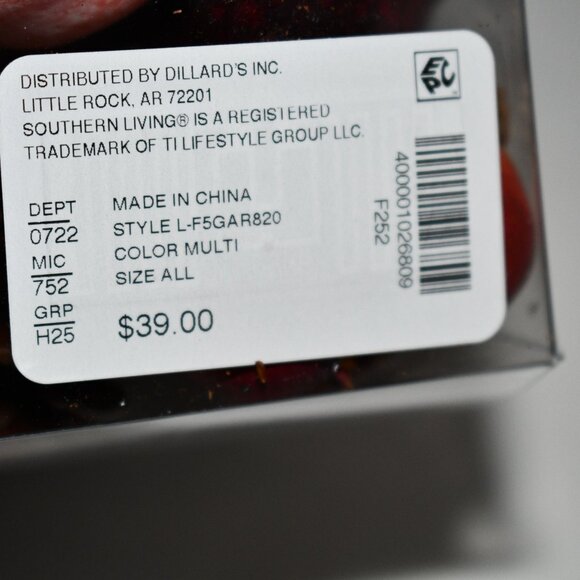 Southern Living Harvest Collection Pumpkin, Acorn, and Pinecone Vase Filler #L-F - Picture 4 of 4